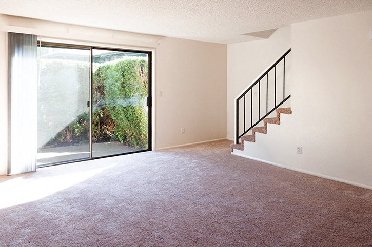 Forest Ridge Apartments 2 bedroom, 1.5 bath townhome - 1,084 SF
